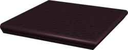Paradyz Klinker Natural brown duro Sarok lépcsőlap 33x33 cm dombornyomott SCFNATURALBRDURH (106742)
