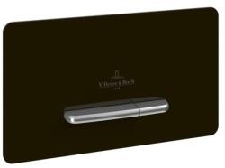 Villeroy & Boch Vezérlő gomb Villeroy & Boch ViConnect üveg fekete fényes felülettel V99442RB (V99442RB)