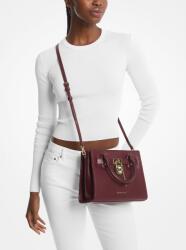 Michael Kors női bőrtáska Hamilton, bordó