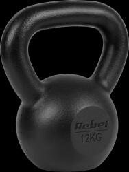 Rebel Kettlebell din fontă 12 kg, REBEL ACTIVE (L-RBA-2323-12)