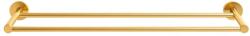BALNEO Suport prosop dublu Balneo Qube auriu lucios 60 cm (M0301080203)