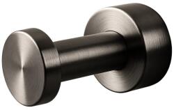 BALNEO Cuier simplu rotund Balneo Qube Gun Metal mat (M0101070301)