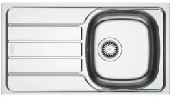 Franke Chiuveta bucatarie inox Franke Spark 78x43.5 cm cu 1 cuva cu picurator stanga finisaj texturat (101.0715.815) Chiuveta