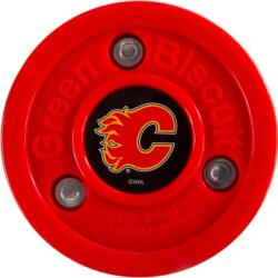 Green Biscuit Puc de antrenament Calgary Flames