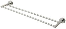 BALNEO Suport prosop dublu Balneo Qube crom lucios 60 cm (M0301020203)