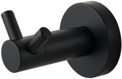 BALNEO Cuier dublu Balneo Qube negru mat (M0101060201)