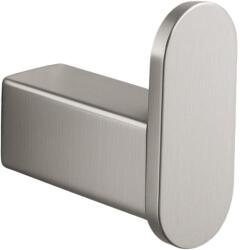 BALNEO Cuier simplu Balneo Qarx finisaj inox periat (M0201010101)