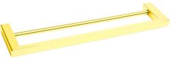 BALNEO Suport prosop dublu Balneo Qarx auriu lucios 60 cm (M0301080204)