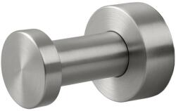 BALNEO Cuier simplu rotund Balneo Qube inox periat (M0101010301)