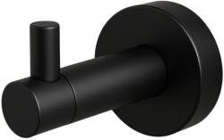 BALNEO Cuier simplu Balneo Qube negru mat (M0101060101)