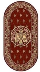 Delta Carpet Covor Bisericesc Oval, 120 x 170 cm, Rosu, Lotos 15032/210 (LOTUS-15032-210-O-1217) Covor