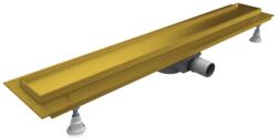 Schedpol Base-Low Gold - Gold Plate lineáris lefolyó 60 cm arany OLP60/ZST-LOW (OLP60ZSTLOW)