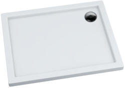 Schedpol Caspar téglalap alakú zuhanytálca 80x70 cm fehér 3.2253 (32253)