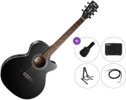 Cort SFX-ME Premium SET Black Satin Електро-акустична китара Джъмбо