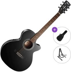 Cort SFX-ME Standard SET Black Satin Електро-акустична китара Джъмбо