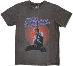 Bruce Springsteen Live Photo (Stone Wash) Charcoal Grey L Риза (<![CDATA[SPRINGSTNW30MC03]]>)