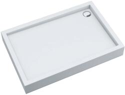 Schedpol Medium téglalap alakú zuhanytálca 120x80 cm fehér 3.4738 (34738)