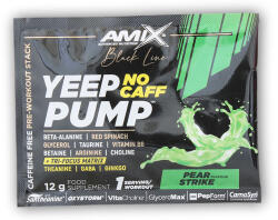 Amix Nutrition Black Line Yeep Pump FĂRĂ CAFF 12g OFERTĂ SPECIALĂ - lovitură de pere