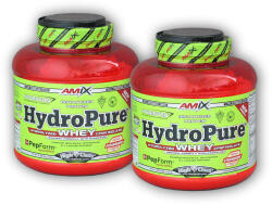 Amix Nutrition 2x Hydro Pure Whey 1600g - iaurt cu căpșuni franțuzești