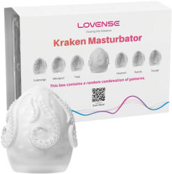 Lovense Kraken - мастурбационни яйца - 6 бр. (бели) - desirel