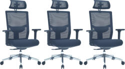 LTC 3PACK Ergonomikus irodai szék VICTORY ERGO fekete (3 db)