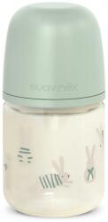 Suavinex Biberon din sticlă Suavinex SX Pro 120 ml, debit lent S - Culori variate (8426420907682)