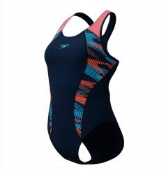 Speedo Női egyrészes úszóruha Speedo Placement Laneback navy 40 (8-00305418176 D44)