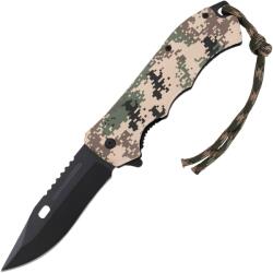 HARAHU Outdoor összecsukható kés PK - 40847 - Barna / 1-es típus KP40847