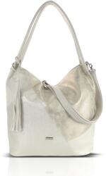  Zellia Női Válltáska Td22018 Beige-Arany - Monaco-Platina - (60949363)