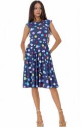 RohBoutique Rochie clos cu buzunare , multicolour cu buline , Roh DR4843