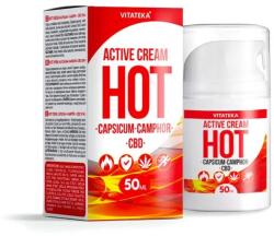 Vitateka melegítő krém paprikával, kámforral és CBD-vel - 50 ml