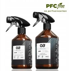 OA Car Cockpit szett 250 ml Oa Car Glass 500 ml a pilótafülke tükröinek tisztításához Oa