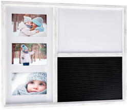 AdTrend Rama foto perete, tabla magnetica, 144 litere 53 x 43 cm (110517A)