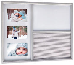 AdTrend Rama foto perete cu tabla magnetica, 144 litere 53 x 43 cm (110517B)