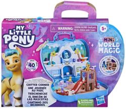 Hasbro Set de joaca My Little Pony Mini World Magic Compact Creation - Critter Corner (F3876_F6440) Figurina