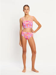 Modibodi Момичешки менструални бански костюм Modibodi Teen Swimwear Hi Waist Bikini Brief Super Tropicana Crush долна част Modibodi | Rozov Mnogotsveten | Момичешки | 8-10 години