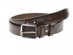 ALPIN POLO Curea barbati eleganta, din piele ecologica, maro milenium 3.5 cm - DR1500M - ellegant