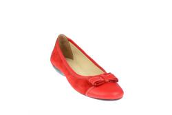Ciucaleti OFERTA marimea 36 - Balerini dama casual din piele naturala in combinatie cu piele intoarsa - Made in Romania LZENARR