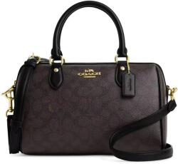 Coach Дамска чанта Coach Rowan Satchel, Тъмно кафява (CAB16-BROWN-BLACK)