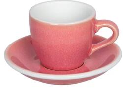 LOVERAMICS Egg - Espresso 80 ml Cup and Saucer - Berry