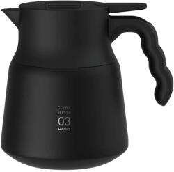 Hario Insulated Server V60-03 Plus din oțel inoxidabil 800 ml negru