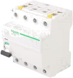 Schneider Electric Întrerupător diferenţial 40A 100mA 4 Poli 400VAC (A9Z22440)