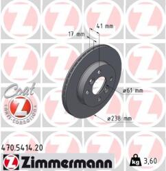 ZIMMERMANN Disc frana ZIMMERMANN COAT Z 470.5414. 20 (470.5414.20)