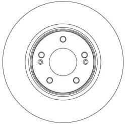 TRW Disc frana TRW SINGLE DF6763S (DF6763S)