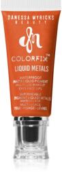 Danessa Myricks Beauty Colorfix Liquid Metals machiaj multifuncțional pentru ochi, buze și față culoare Hot Fire 10 ml