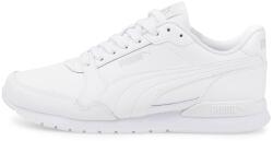 PUMA Puma, ST Runner v3 bőr és műbőr sneaker, Fehér, 37.5 EU (384904-02-4.5)
