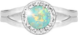 JSB Bijoux Opál Swarovski kristálykövekkel Pastel Mint Green 92700040mint (Ag925/1000, 2, 08 g)