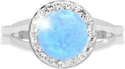 JSB Bijoux Opál Swarovski Blue kristálykövekkel 92700025bl (Ag925/1000, 2, 3 g)