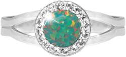 JSB Bijoux Opál Swarovski kristály kövekkel Mix Green 92700040mixgr (Ag925/1000, 2, 08 g)