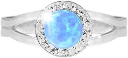 JSB Bijoux Opál Swarovski Blue kristálykövekkel 92700040bl (Ag925/1000, 2, 08 g)